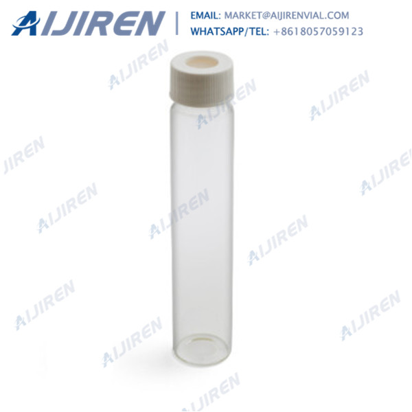 chromatography shell vials poly cap for hplc